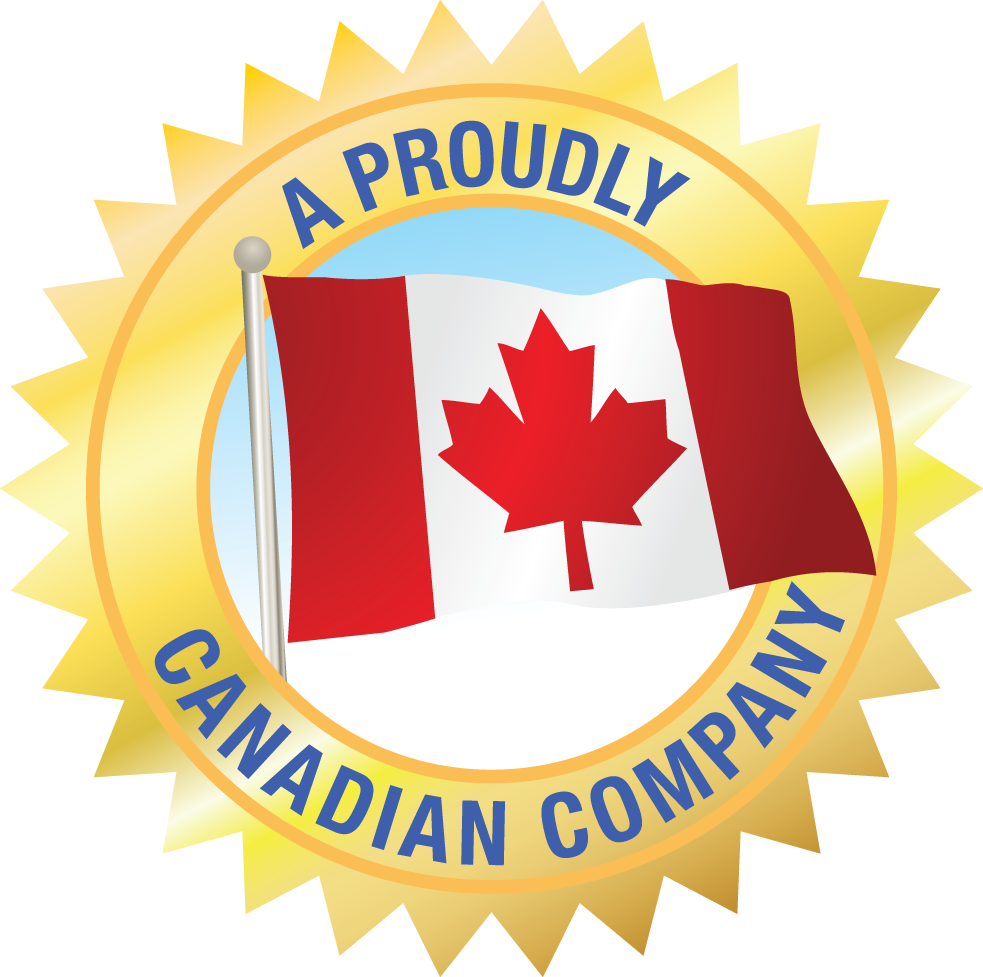 A Proudly Canadian Company Badge